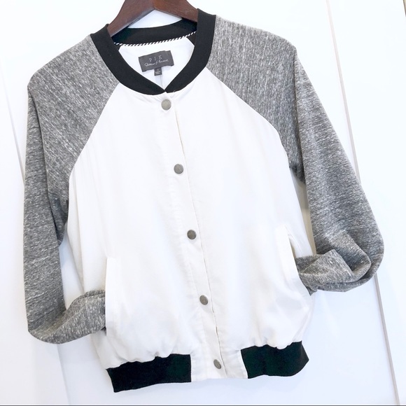 Patterson J. Kincaid Silk Varsity Jacket size S - Picture 3 of 8